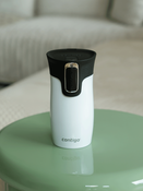 Contigo West Loop Mini - Kubek termiczny - 300ml - biały metalik