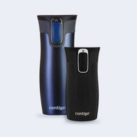 Zestaw Contigo West Loop Monaco 470 ml + West Loop Mini 300 ml – czarny metalik