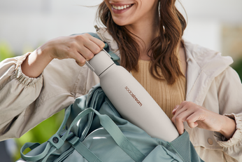 Butelka termiczna SodaStream Fizz&Go beżowa, 900 ml