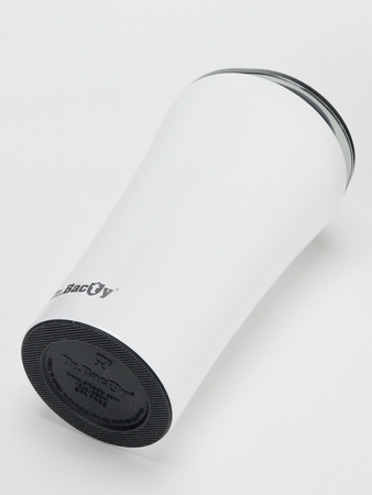 Dr.Bacty Apollo 2.0 - Kubek termiczny na kawę - Eliksir cierpliwości - 360 ml - Glossy White