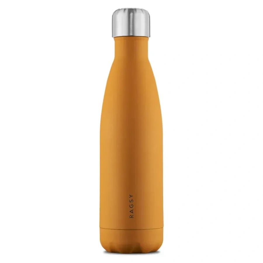 Butelka termiczna Ragsy Rubber 500ml - Yellow Matte