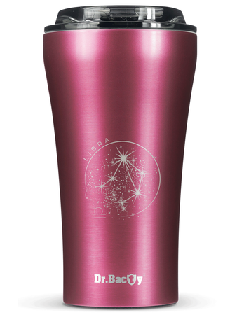 Dr.Bacty Apollo 2.0 - Kubek termiczny na kawę - 360 ml "Waga" - Pink