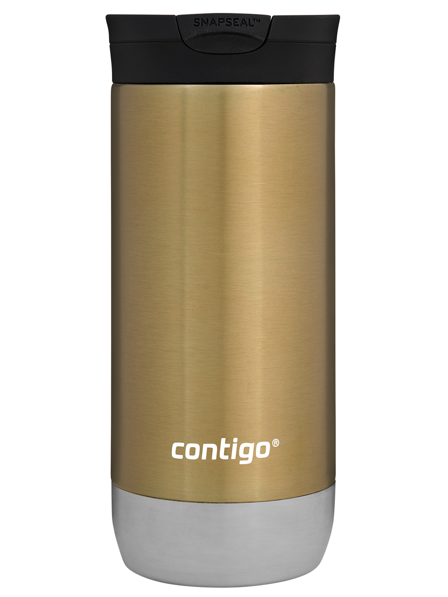 Kubek termiczny na kawę Contigo Huron 2.0 470ml - Na 40 urodziny - Złoty