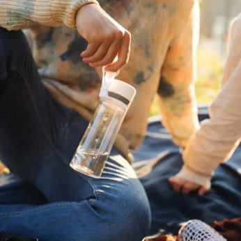 Butelka Aladdin Aveo 350ml - Basil Green Print