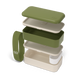 Monbento Lunchbox Bento Original Olive Recycled