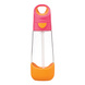 B.Box Butelka na wodę tritanowa ze słomką 600ml Strawberry Shake b.box