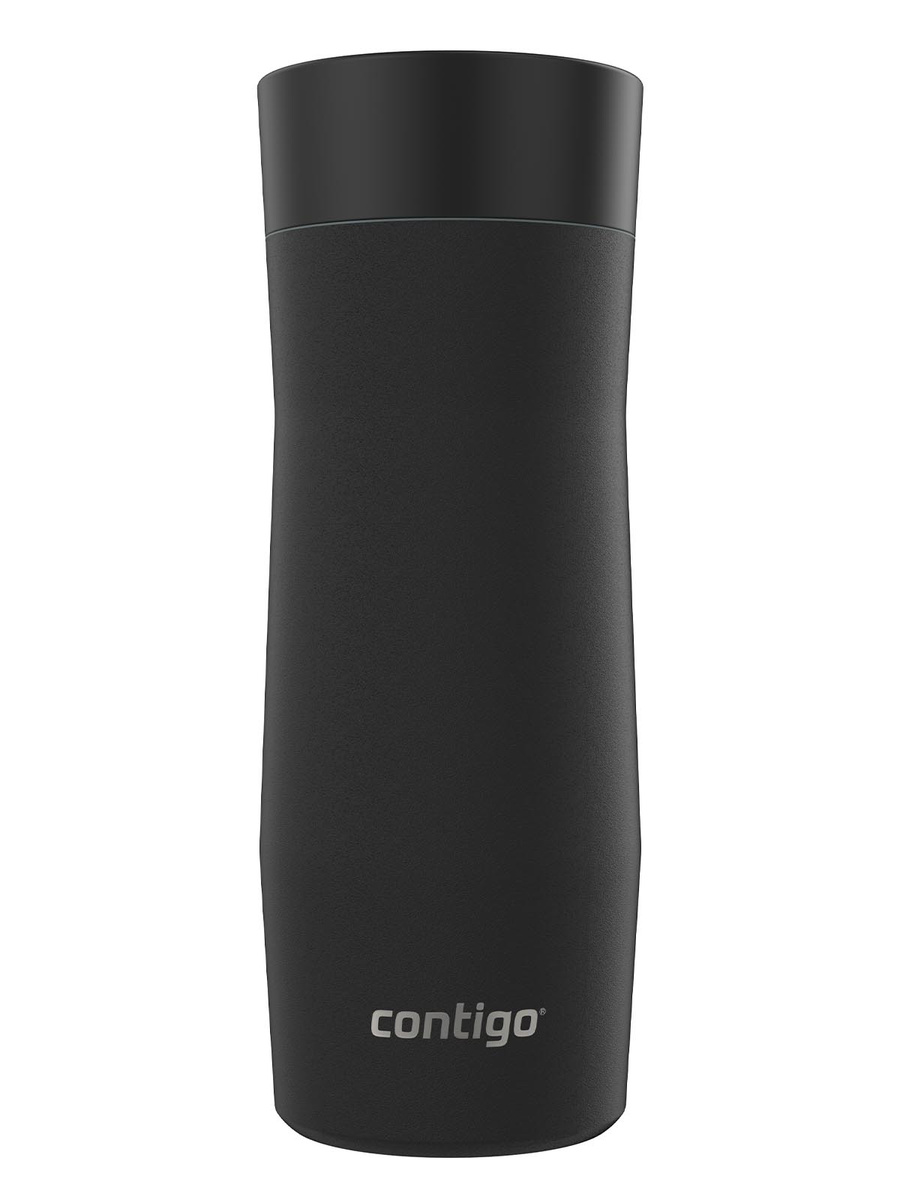 Kubek termiczny z grawerem Contigo West Loop 3.0 470 ml - Czarny