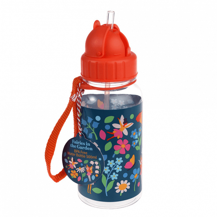 Rex London Bidon ze słomką 500ml Wróżki