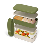 Monbento Lunchbox Bento Original Olive Recycled