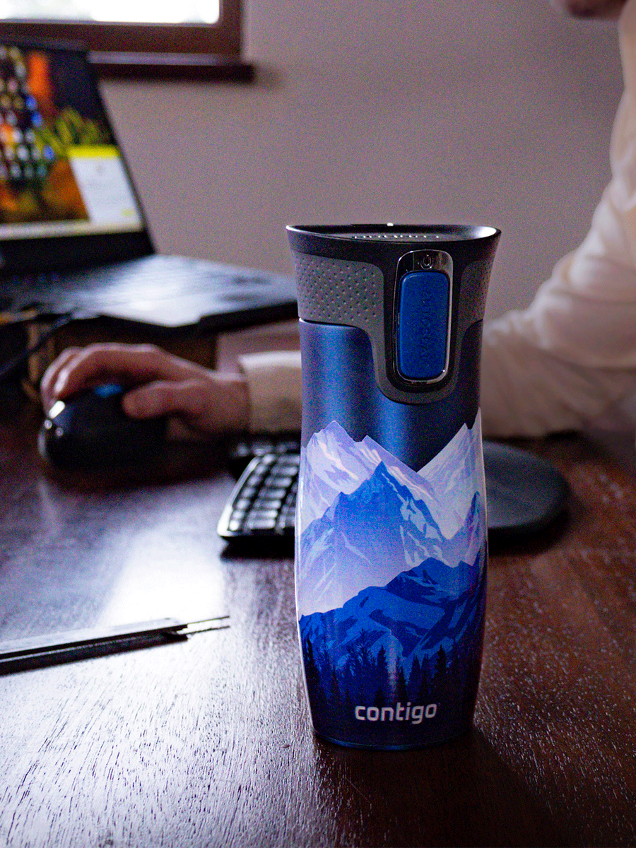 Contigo West Loop 2.0 - Kubek termiczny - 470ml - Góry w nocy"