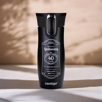 Kubek termiczny Contigo West Loop 2.0 470 ml - Na 40 urodziny - czarny