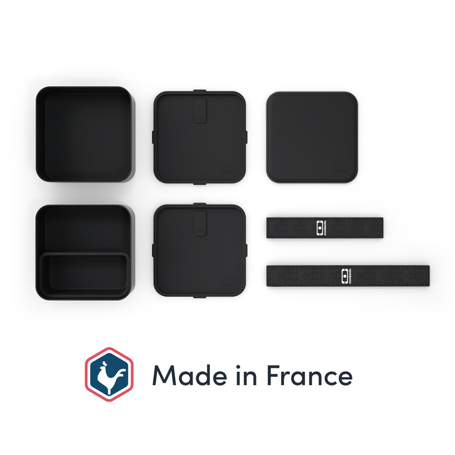 Monbento Lunchbox Bento Square Black Onyx