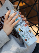 Contigo Luxe Tumbler - Kubek termiczny ze słomką - 720ml - Summer - Periwinkle