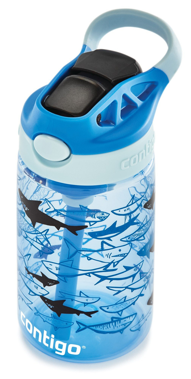 Contigo Easy Clean - Bidon / butelka dla dzieci - 420ml - Sharks