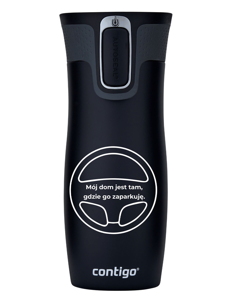 Contigo West Loop 2.0 - Kubek termiczny dla Kierowcy - 470 ml - czarny