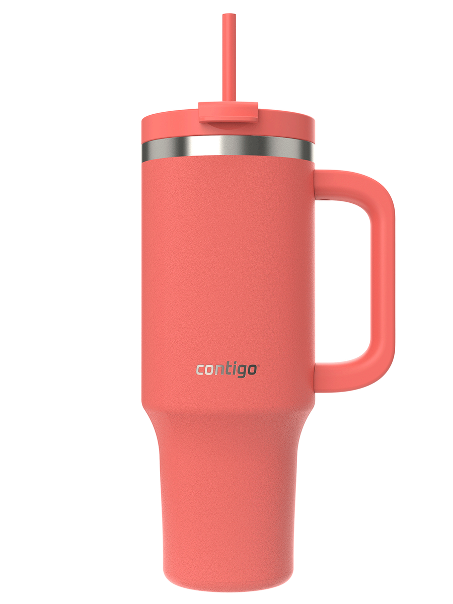 Contigo Streeterville - Kubek termiczny ze słomką - 1200ml - Coral