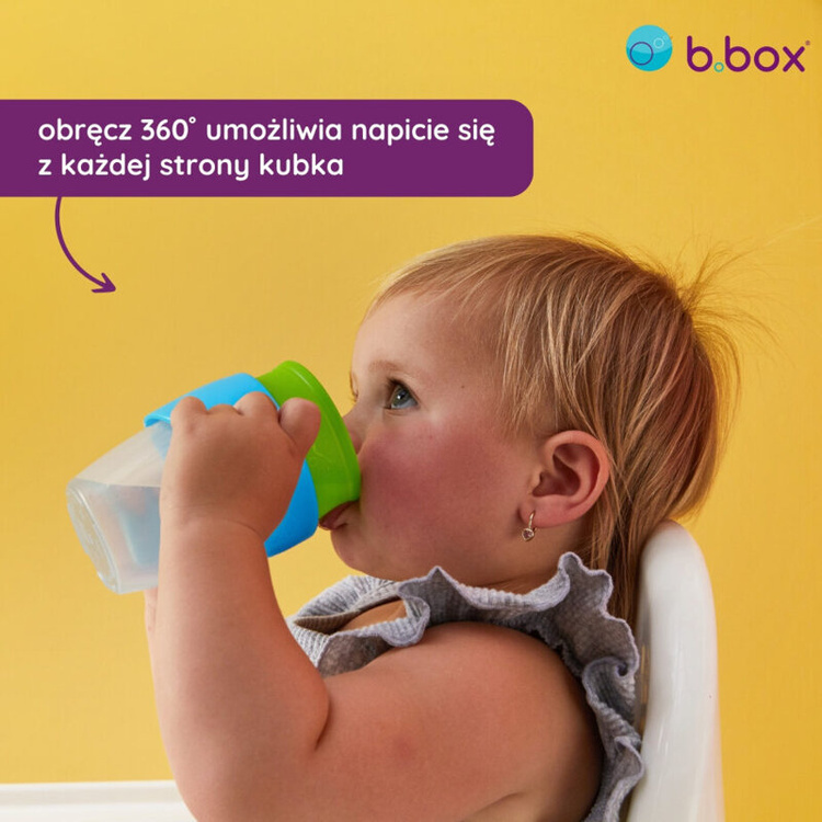 B.Box Kubek 360 do nauki picia lilac pop