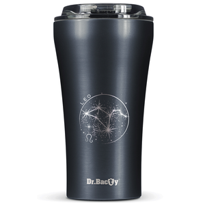 Dr.Bacty Apollo 2.0 - Kubek termiczny na kawę - "Lew" - 360 ml - Gunmetal