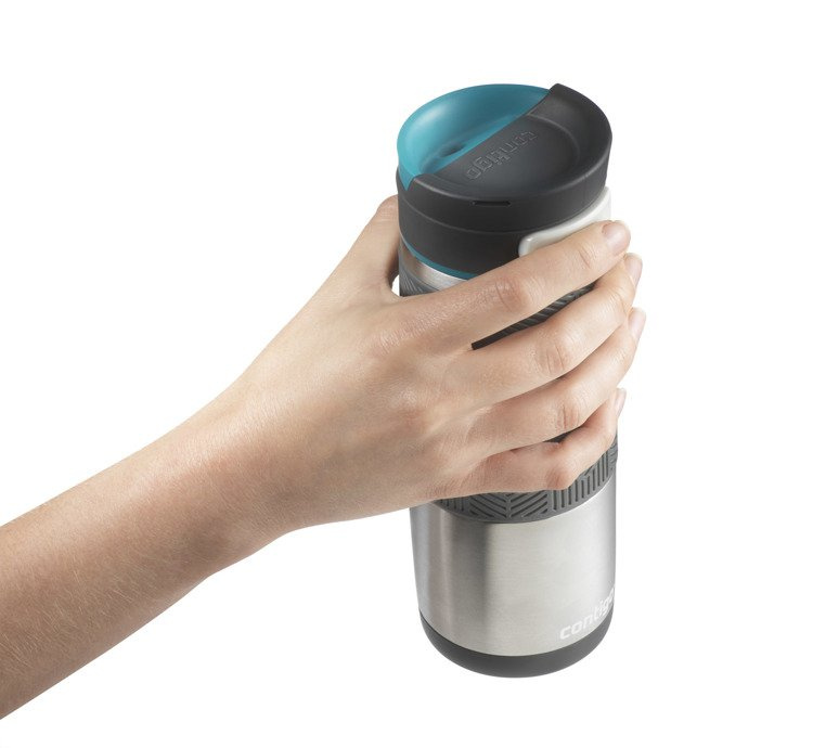 Contigo Transit (Metra) - Kubek termiczny - 470ml - Srebrny