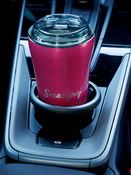 Dr.Bacty Apollo 2.0 - Kubek termiczny na kawę - Smacznej kawusi - 360 ml - Pink