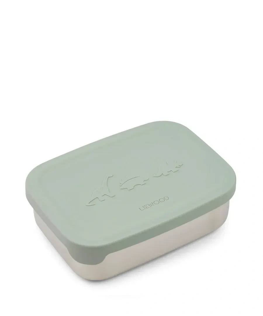 Lunchbox Liewood Nina 1000ml - Dino dusty mint