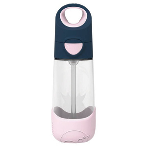 B.Box Butelka tritanowa ze słomką 450ml Indigo Rose