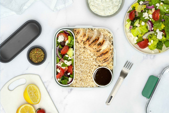 Black+Blum Lunch box kwadratowy morski