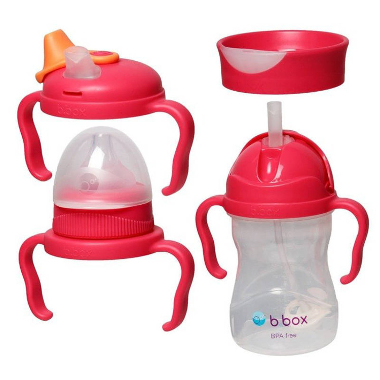 B.Box Kubek 4w1 zestaw 240ml malinowy