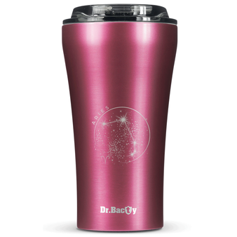 Dr.Bacty Apollo 2.0 - Kubek termiczny na kawę - 360 ml "Baran" - Pink