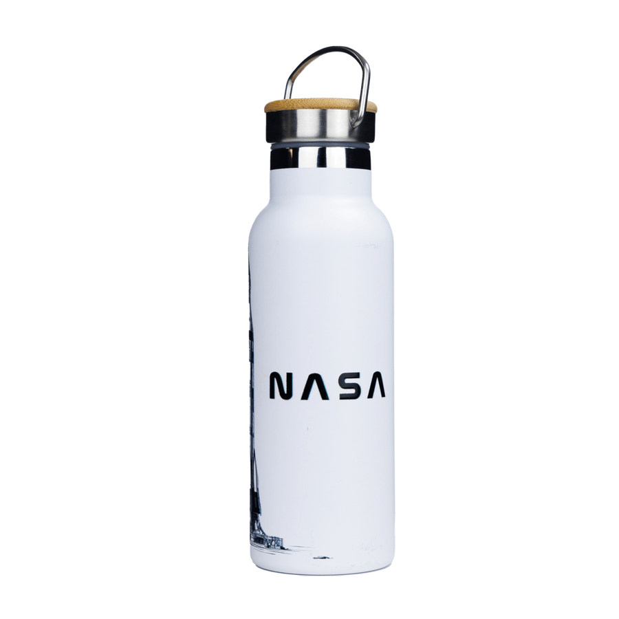 Dr.Bacty Iris - Butelka termiczna stalowa - 500 ml - Biała - NASA