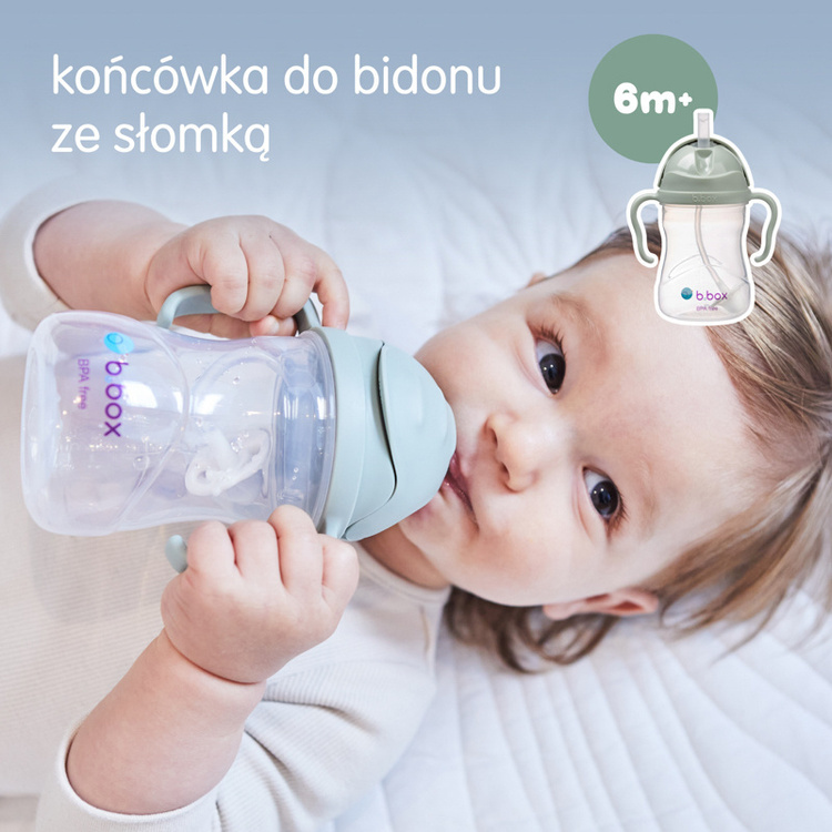 B.Box Kubek 4w1 zestaw 240ml Sage