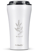 Kubek termiczny na kawę Dr.Bacty Apollo 2.0 360 ml "Brandy mint" - White