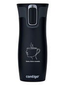 Contigo West Loop 2.0 - Kubek termiczny dla Psychologa/Psycholożki - 470 ml - czarny
