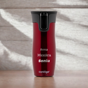 Contigo West Loop 2.0 - Kubek termiczny z grawerem - 470ml - Czerwony