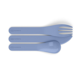 Monbento Sztućce podróżne Pocket Color Blue Infinity