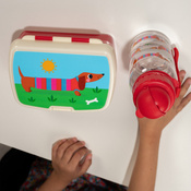 Rex London Lunchbox z wyjmowaną tacką Jamniki