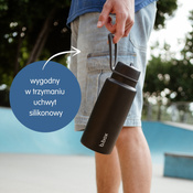 B.Box Butelka termiczna ze składanym ustnikiem – termos ze stali nierdzewnej 1l Oliveb.box