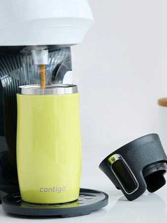 Contigo West Loop Mini - Kubek termiczny - 300ml - Lemon - Limelight