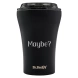 Dr.Bacty Apollo - Kubek do kawy, wielorazowy - 227 ml - Maybe - czarny