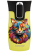 Contigo West Loop Mini - Kubek termiczny - 300ml - Kot - Limelight