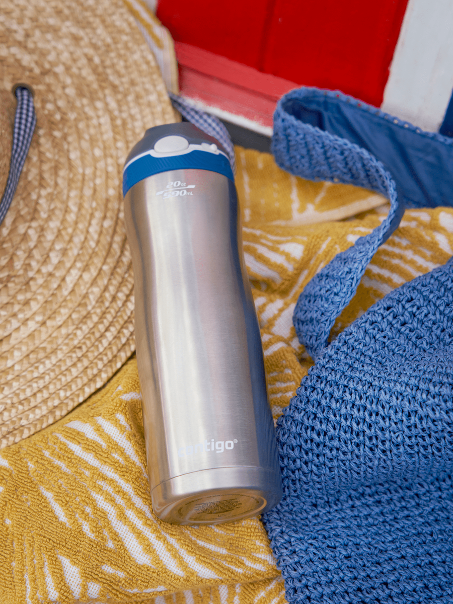 Contigo Ashland Chill - Butelka termiczna - 590ml - Srebrna