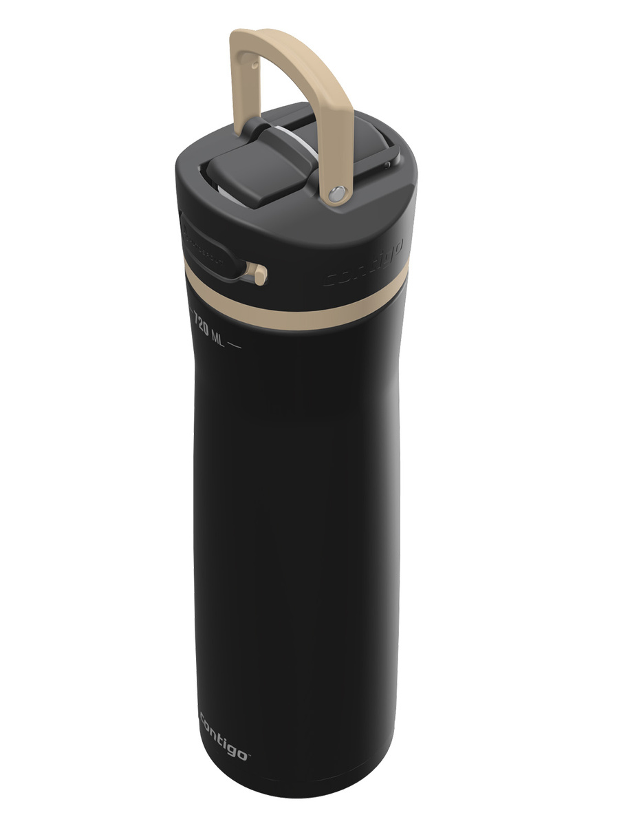 Contigo Ashland 2.0 Chill - Butelka termiczna na wodę - 590ml Matte - Black