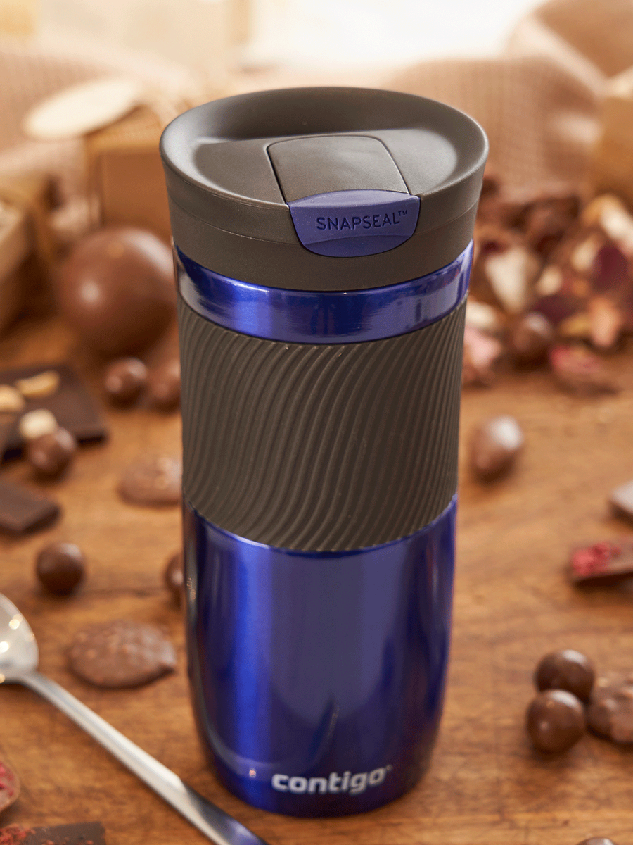 Contigo Byron - Kubek termiczny z grawerem - 470ml - Deep Blue