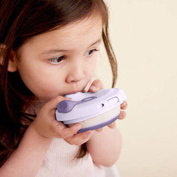 B.Box Miseczka z pokrywką fill+feed Peony