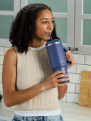 Contigo Streeterville Tumbler - Kubek termiczny ze słomką - 1200 ml - Indigo
