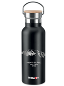 Dr.Bacty Iris - Butelka termiczna personalizowana - 500 ml - Czarna - Mont Blanc