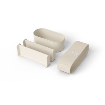 Monbento Zestaw do lunchboxów 4el. Beige Bento Original