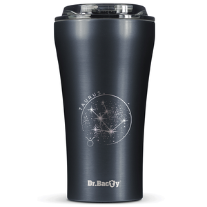 Dr.Bacty Apollo 2.0 - Kubek termiczny na kawę - "Byk" - 360 ml - Gunmetal