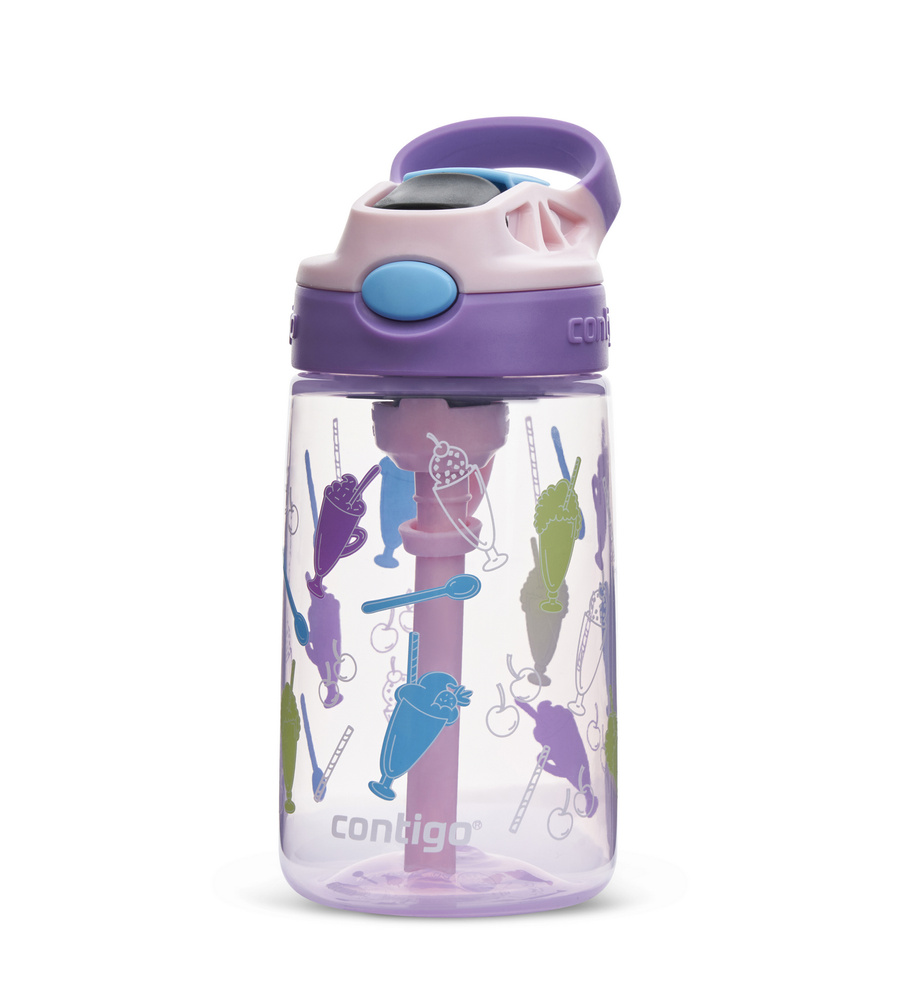 Contigo Easy Clean - Bidon / butelka dla dzieci - 420ml Strawberry Shakes