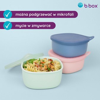 B.Box Silikonowy pojemnik z pokrywką do lunchboxa Forest